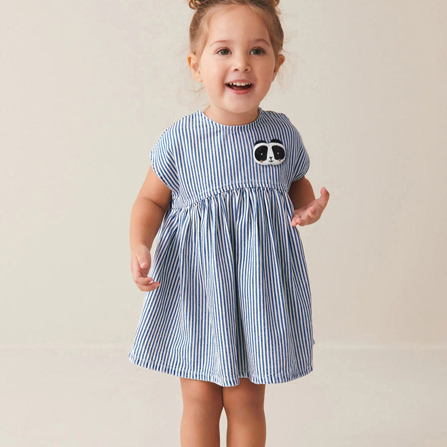 Rochie cu detalii Messa Albastru