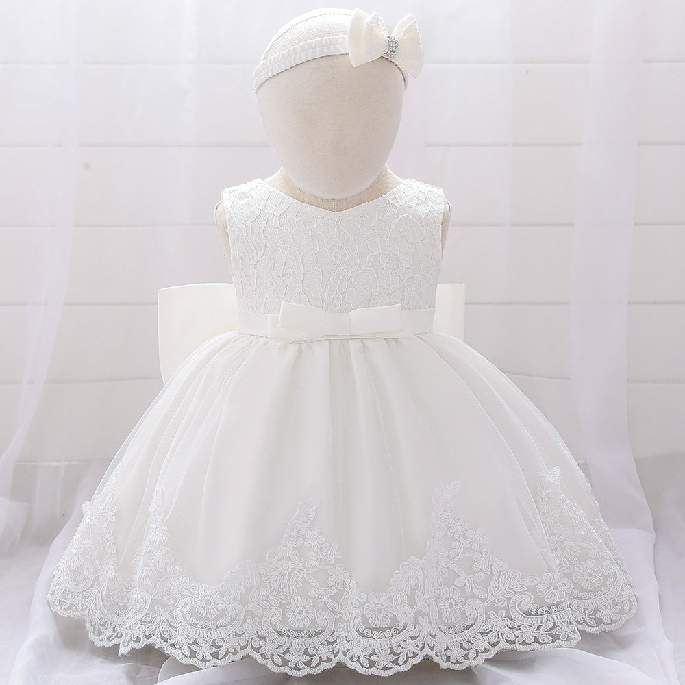 Rochie cu detalii Elvila Alb