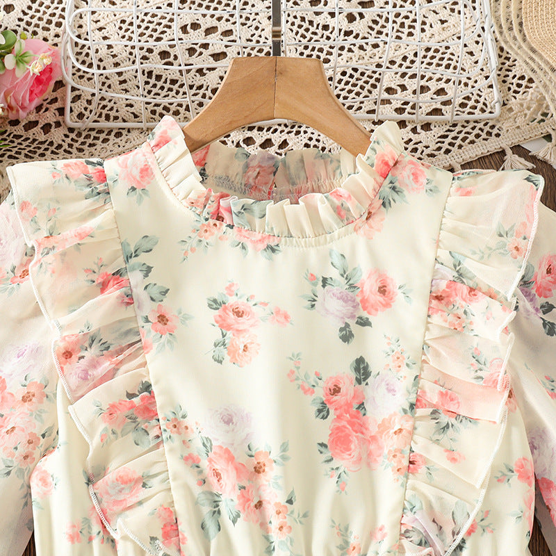 Rochie cu detalii Rideny Crem