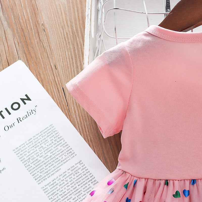 Rochie cu detalii Sarem Roz