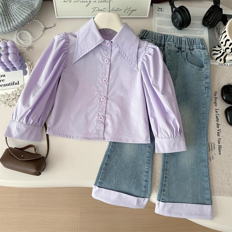 Set din doua piese Olra Mov