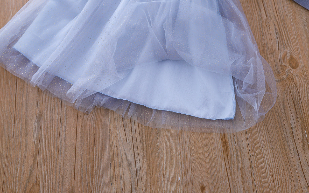 Rochie cu detalii Liane Gri