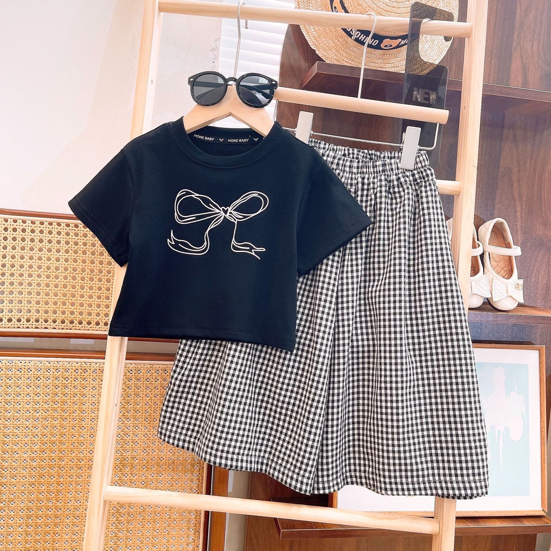 Set din doua piese Adys Negru