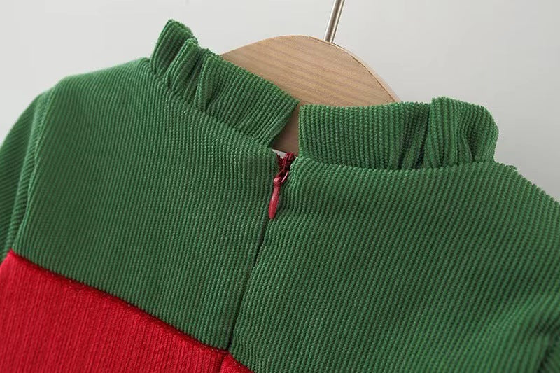 Rochie cu detalii Moreny Verde
