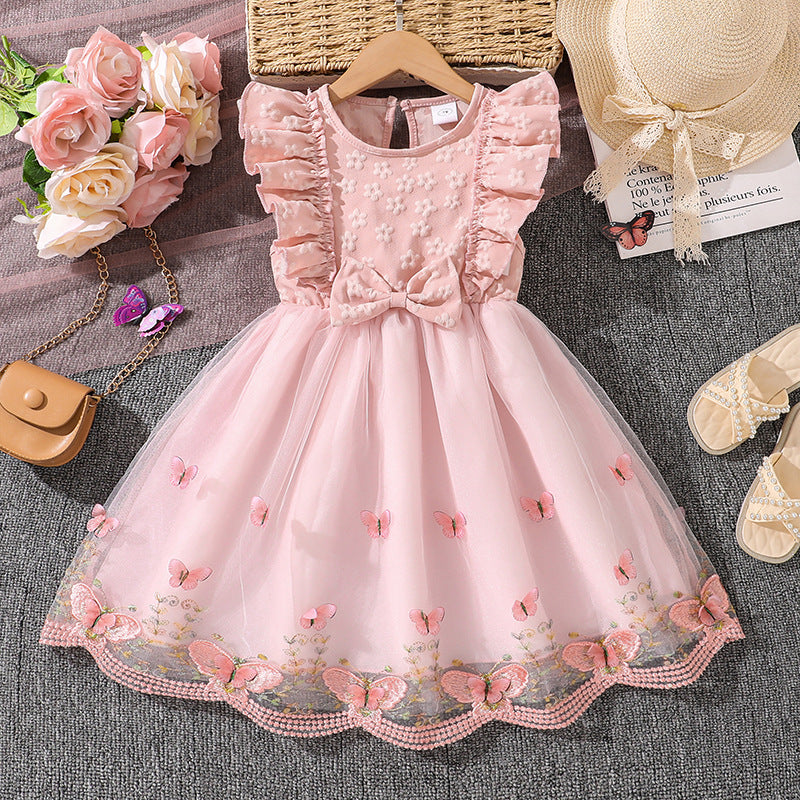 Rochie cu detalii Elyra Roz