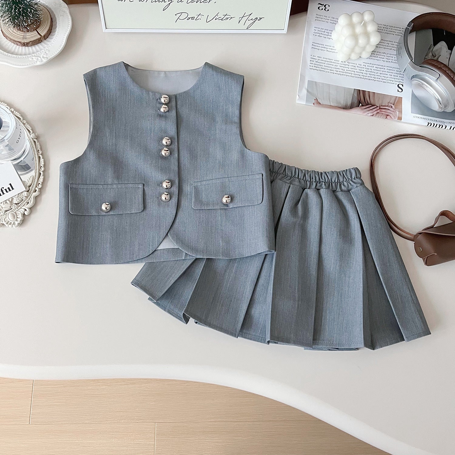 Set din trei piese Densa Gri