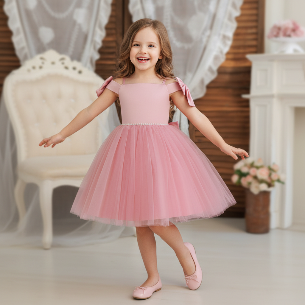 Rochie cu detalii Zoryn Roz