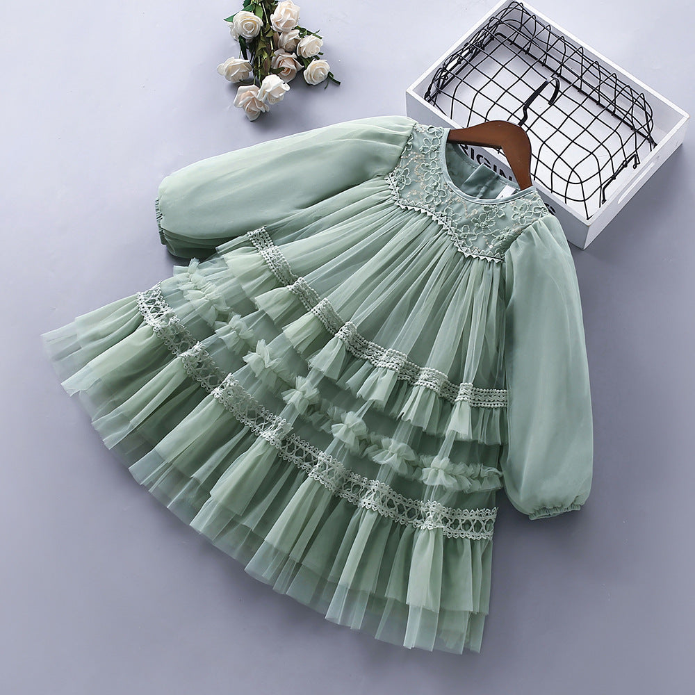 Rochie cu detalii Elera Verde