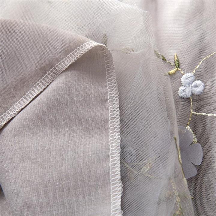 Rochie cu detalii Sariza Gri