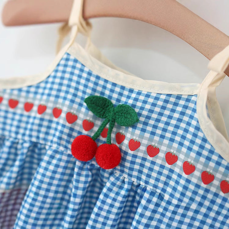 Rochie cu palarie Rusla Albastru