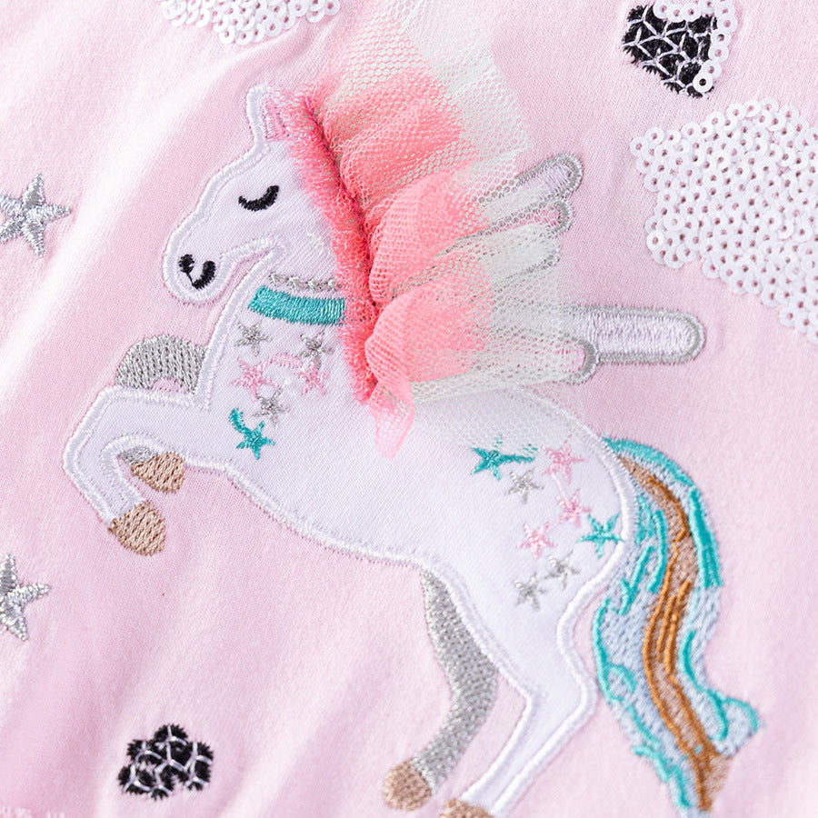 Rochie cu detalii Liko Roz