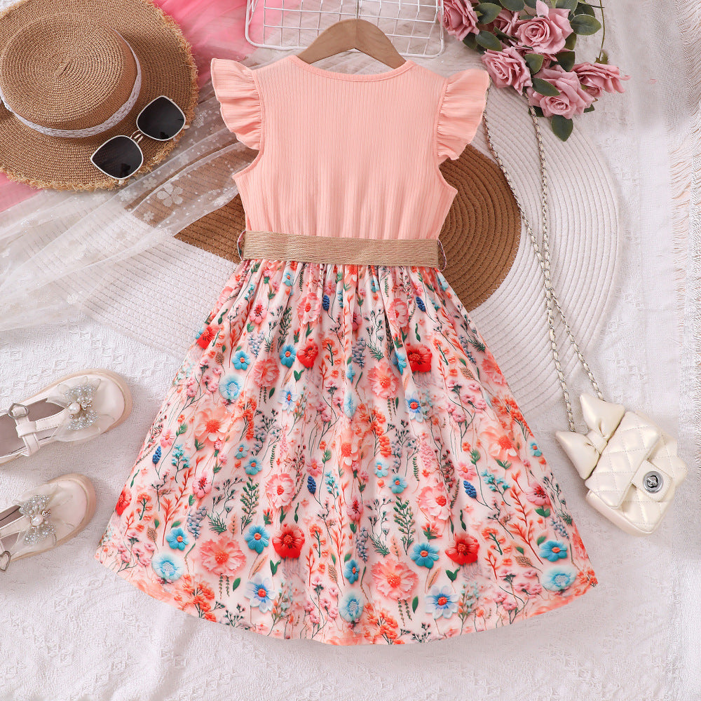 Rochie cu detalii Adellie Roz