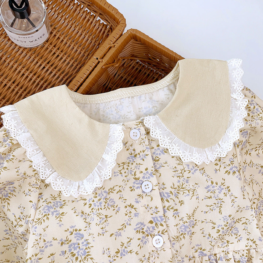 Rochie cu detalii Novira Crem