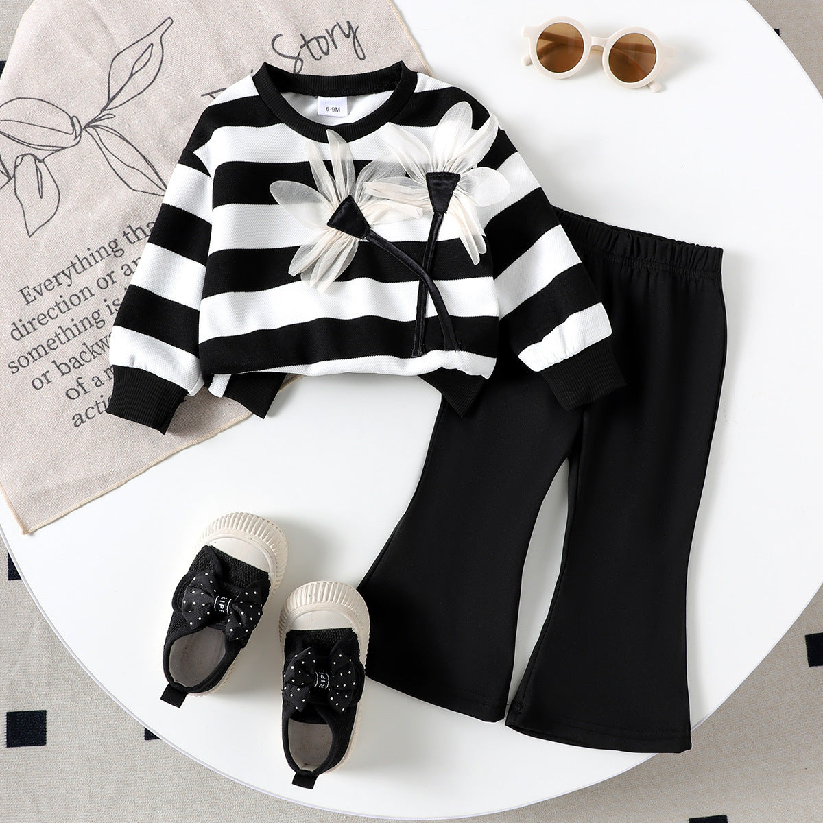 Set din doua piese Selina Negru