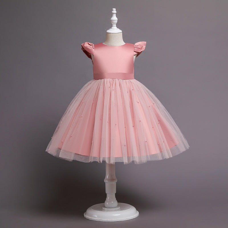 Rochie cu detalii Abina Roz