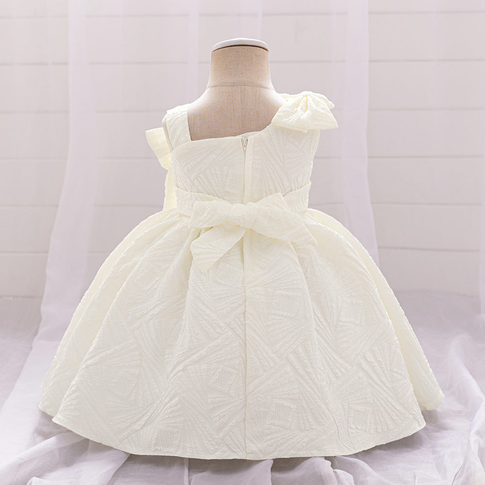 Rochie cu detalii Padua Crem