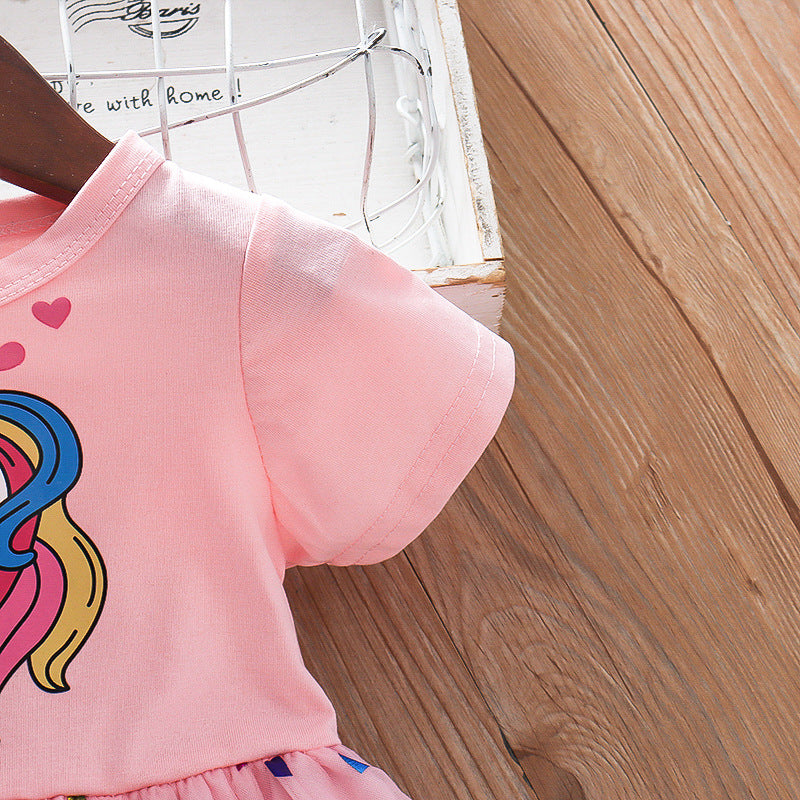 Rochie cu detalii Sarem Roz