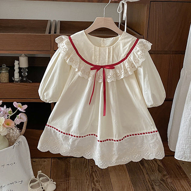 Rochie cu detalii Jaqlin Crem