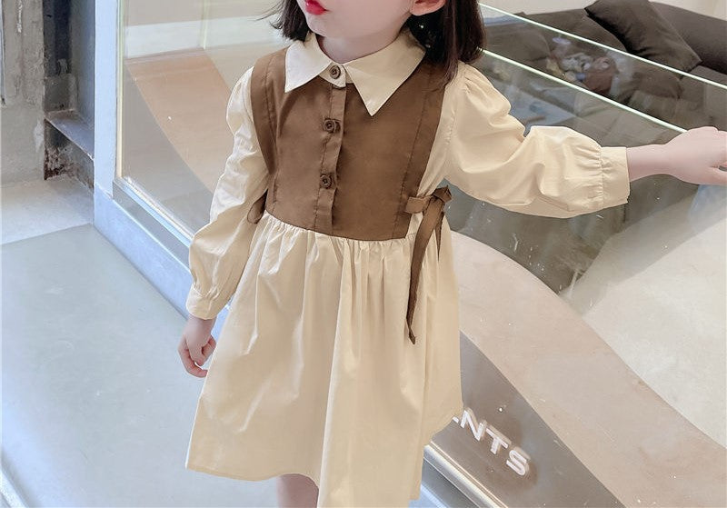 Rochie cu detalii Berit Crem