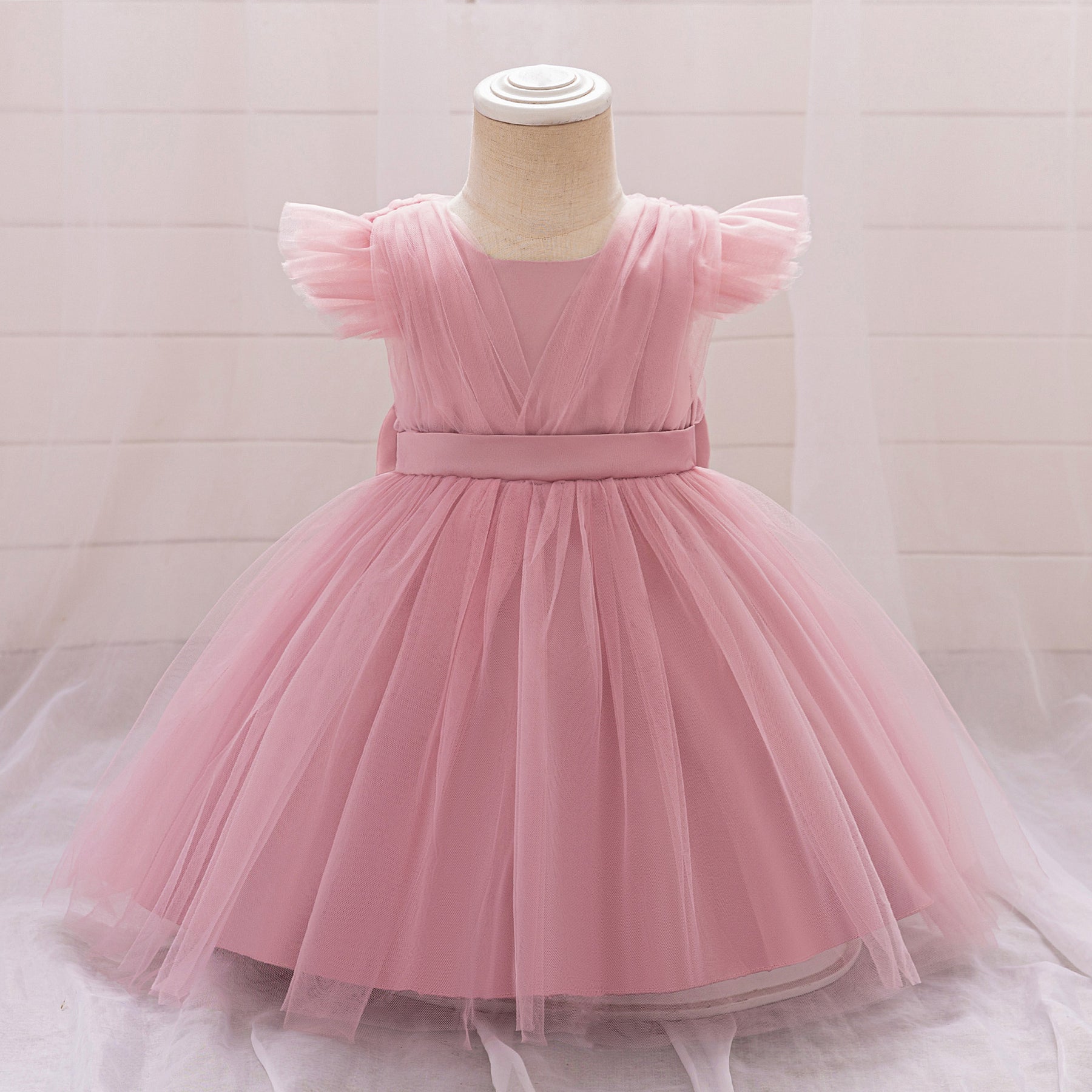 Rochie cu detalii Adora Roz