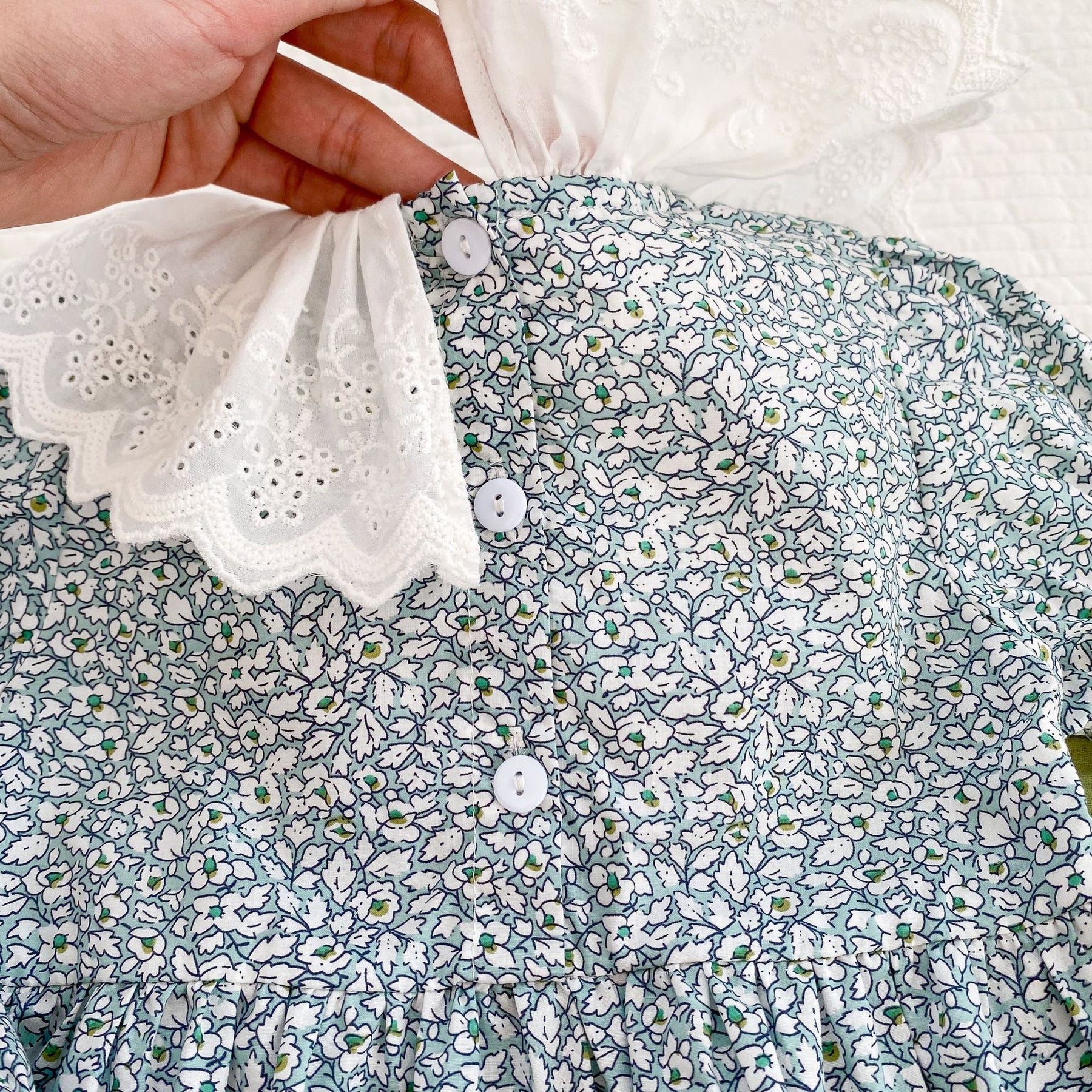 Rochie cu detalii Liza Verde