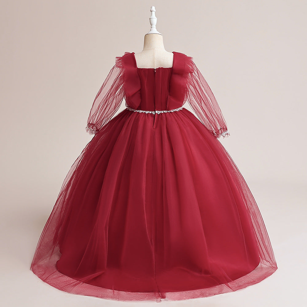 Rochie eleganta cu detalii Larta Rosu