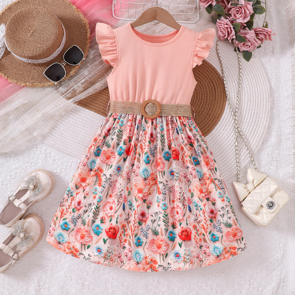 Rochie cu detalii Adellie Roz