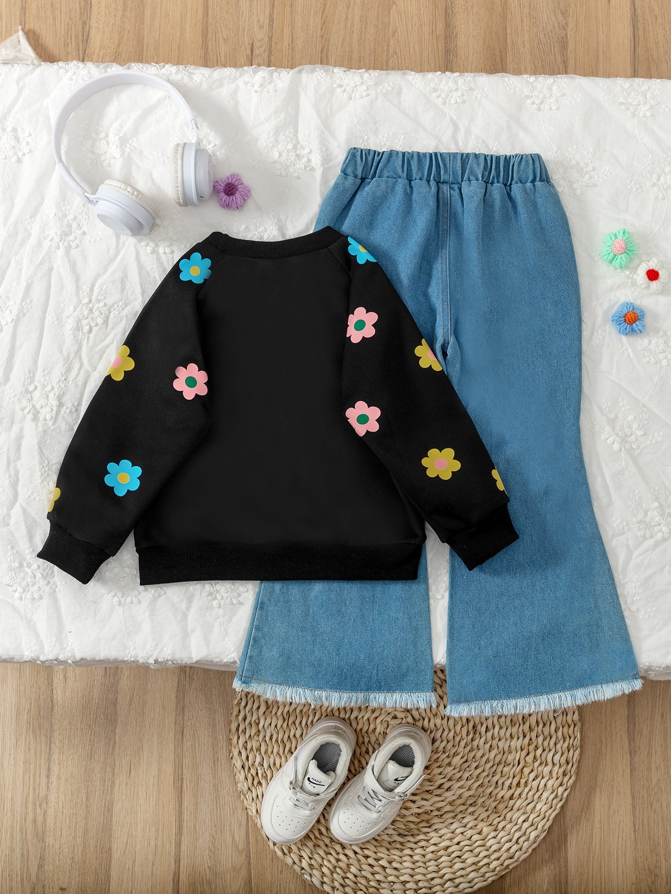 Set din doua piese Losira Negru