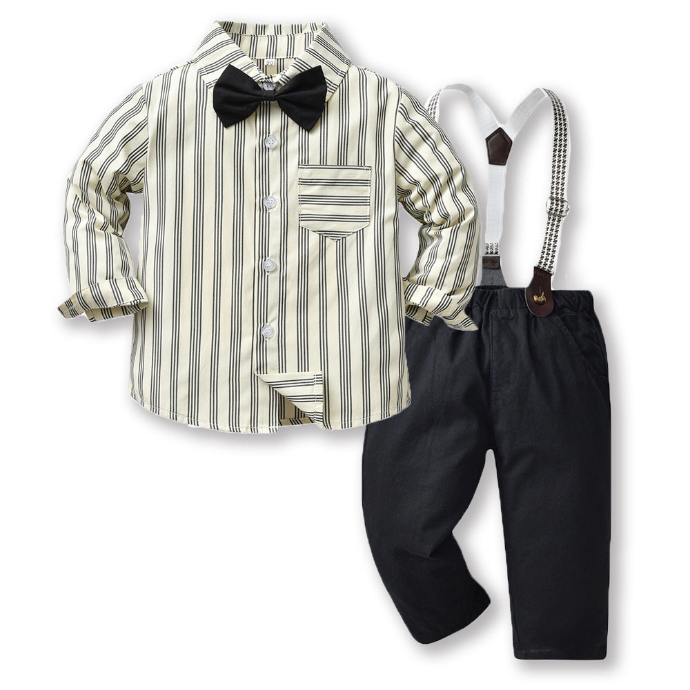 Set din patru piese Lenel Negru
