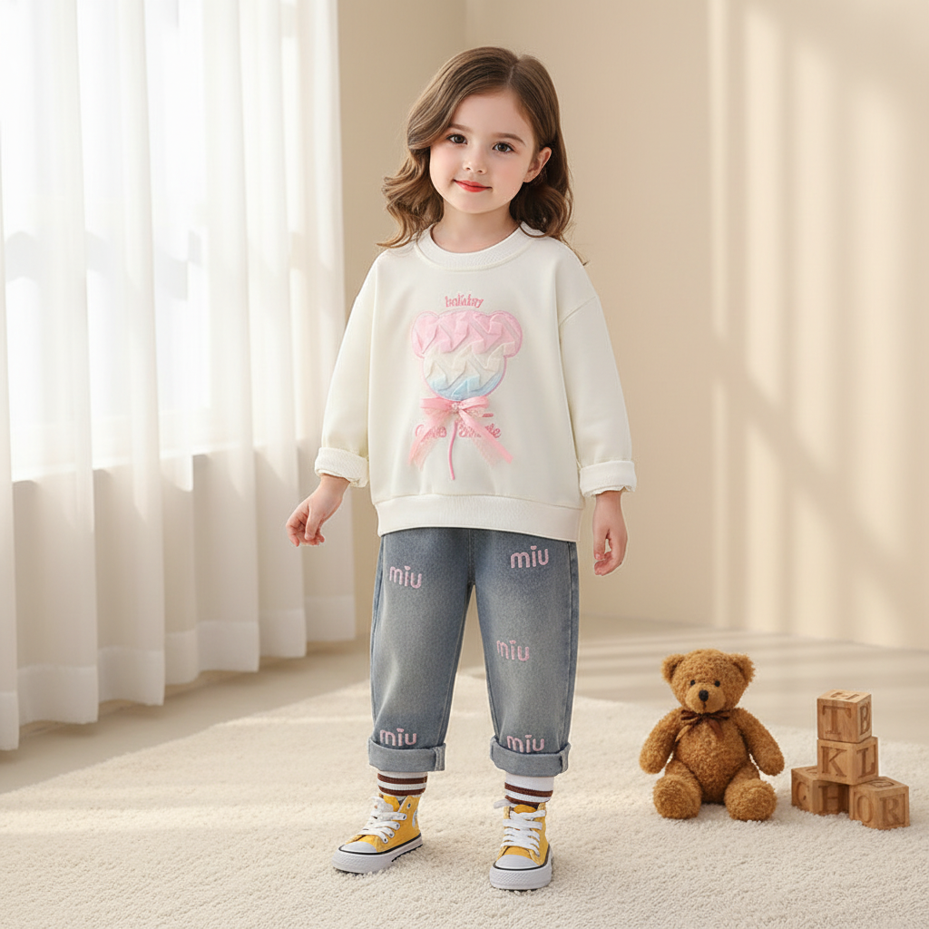 Set din doua piese Holiday Crem