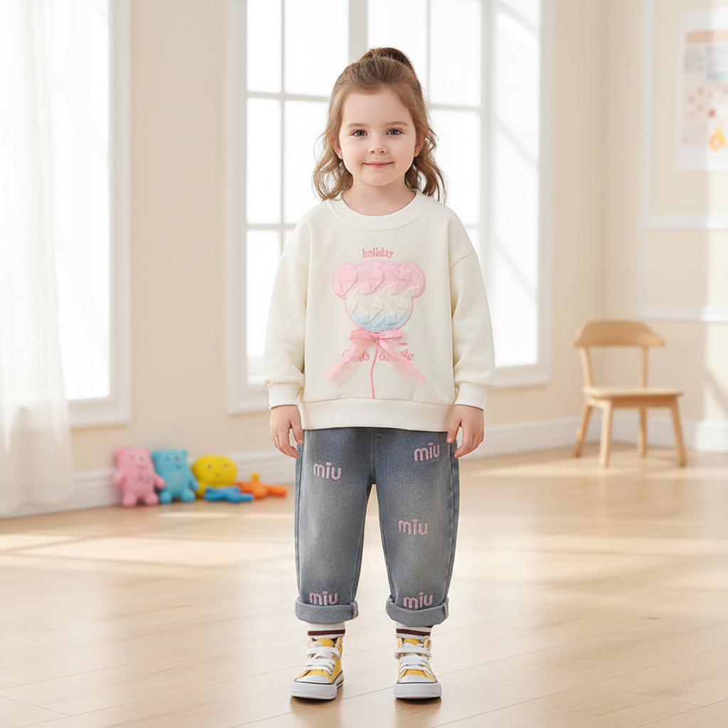Set din doua piese Holiday Crem