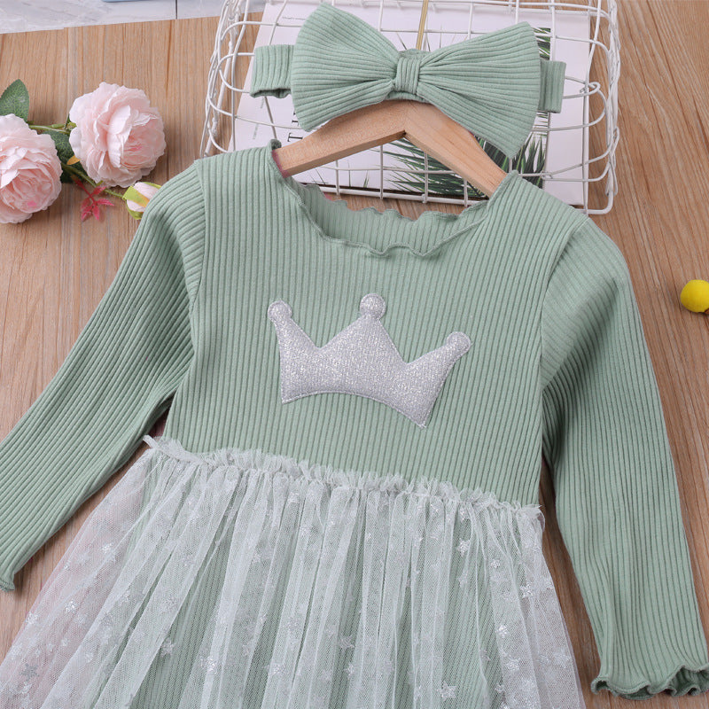 Rochie cu bentita Clarita Verde