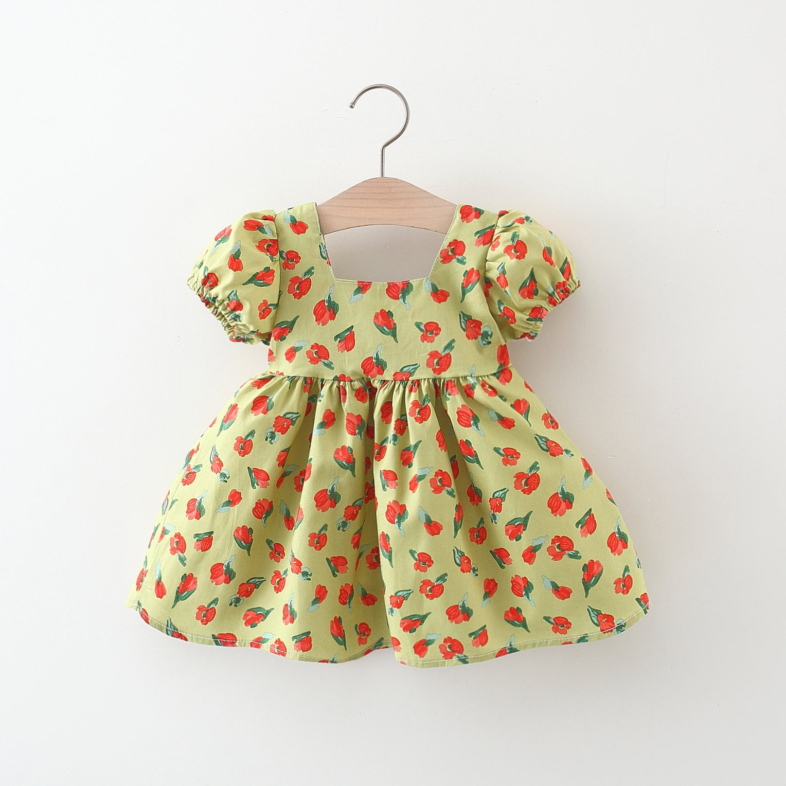 Rochie cu detalii Cazra Verde