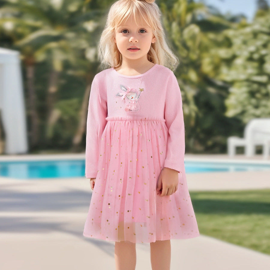 Rochie cu detalii Finia Roz