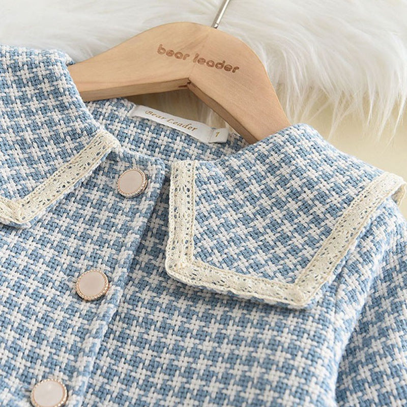Rochie cu sacou Desara Albastru