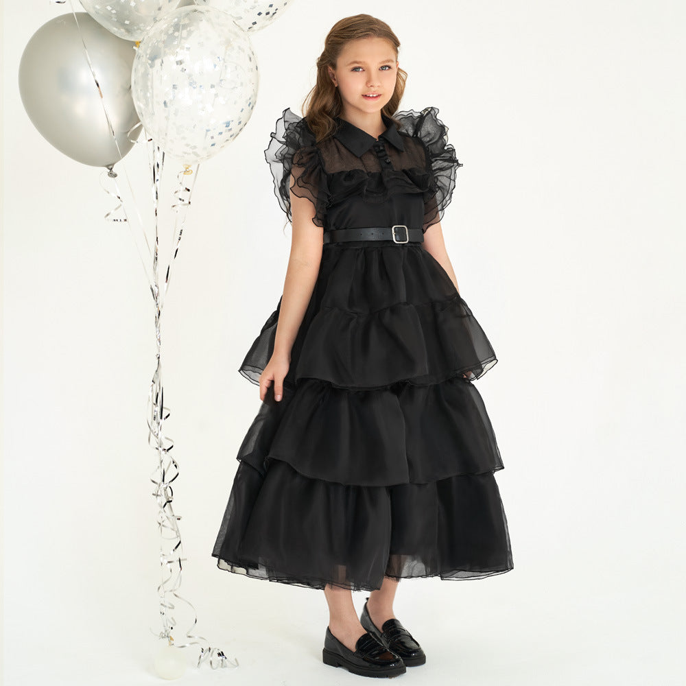 Rochie cu detalii Rucsy Negru