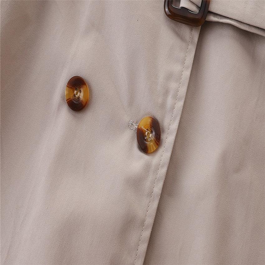 Trench cu detalii Sia Gri