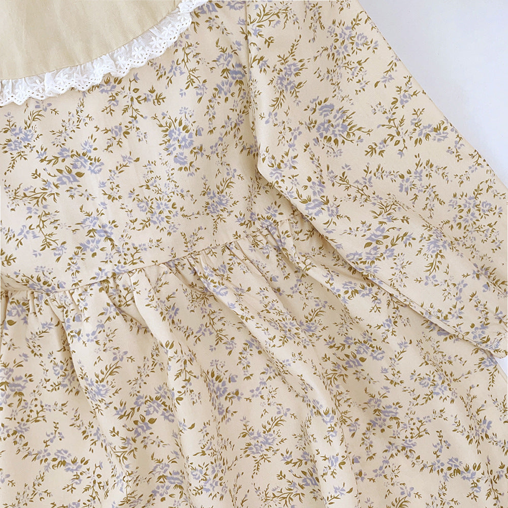 Rochie cu detalii Novira Crem