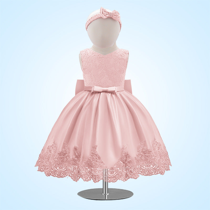 Rochie cu detalii Elvila Roz