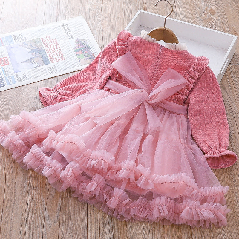 Rochie cu detalii Taldia Roz