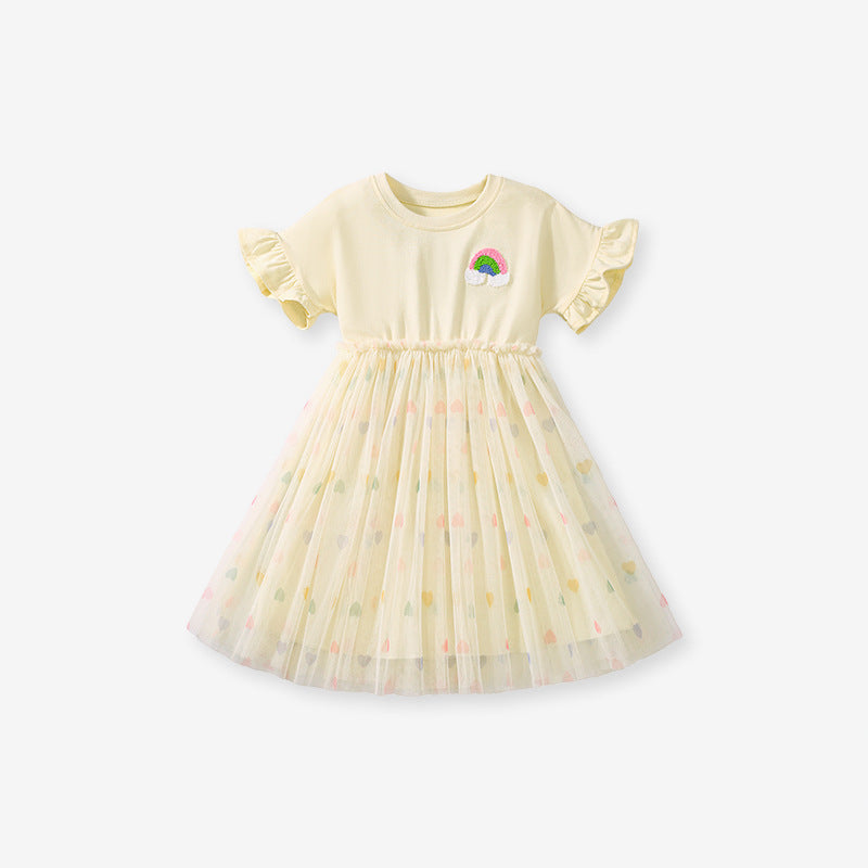 Rochie cu detalii Eleta Galben