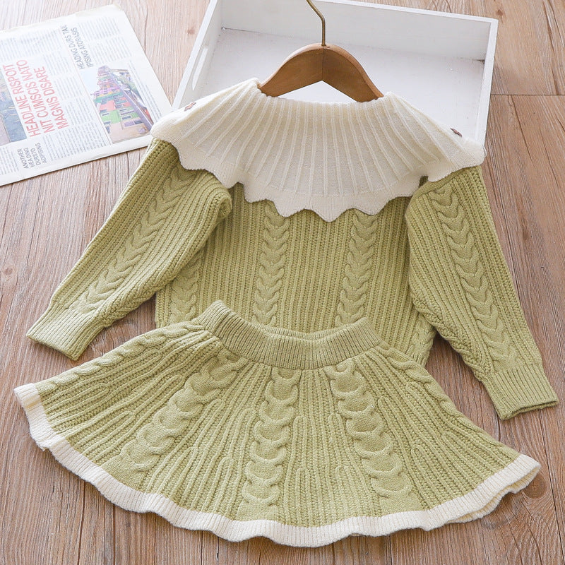 Set din doua piese Aramela Verde