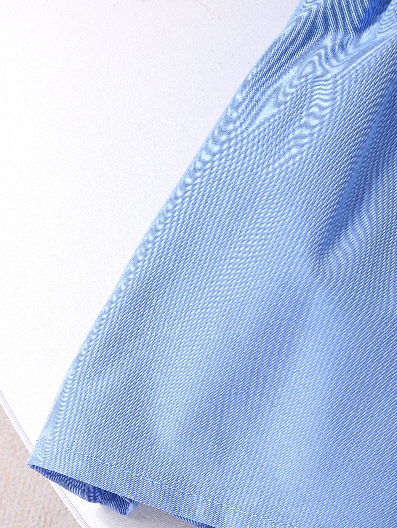 Rochie tip camasa Irenne Albastru