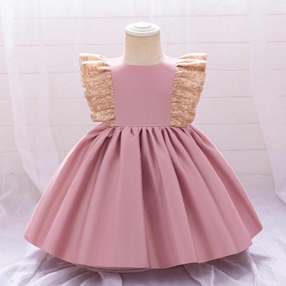 Rochie cu detalii Caligo Roz