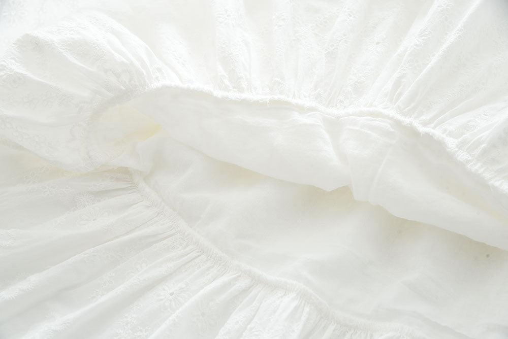 Rochie cu detalii Lambria Alb