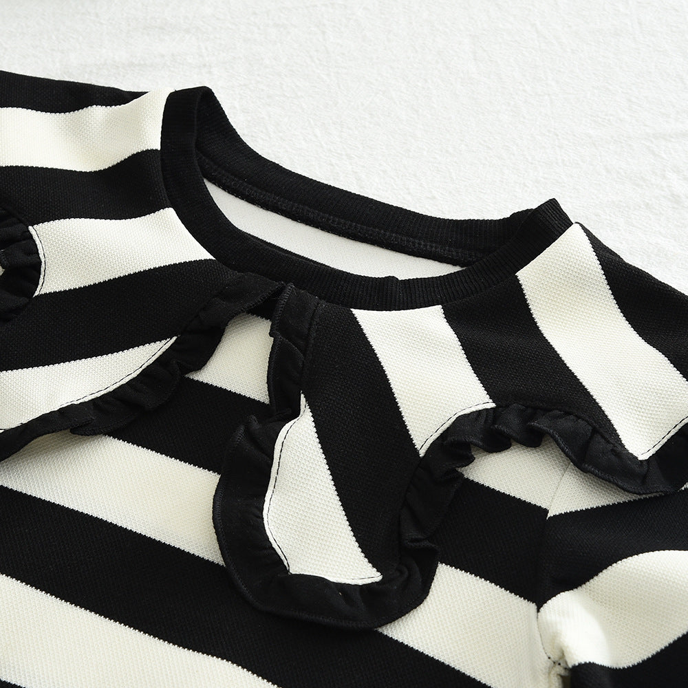 Rochie cu detalii Enona Negru