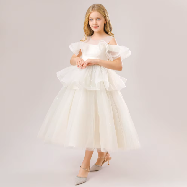 Rochie eleganta Fera Crem