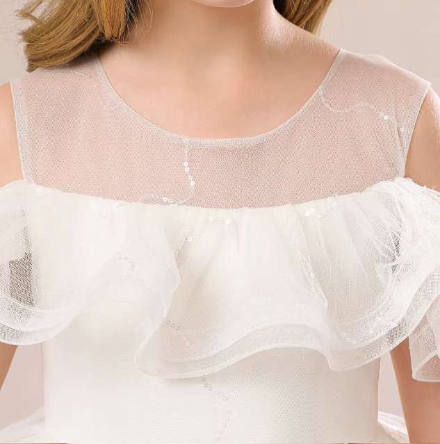 Rochie eleganta Fera Crem