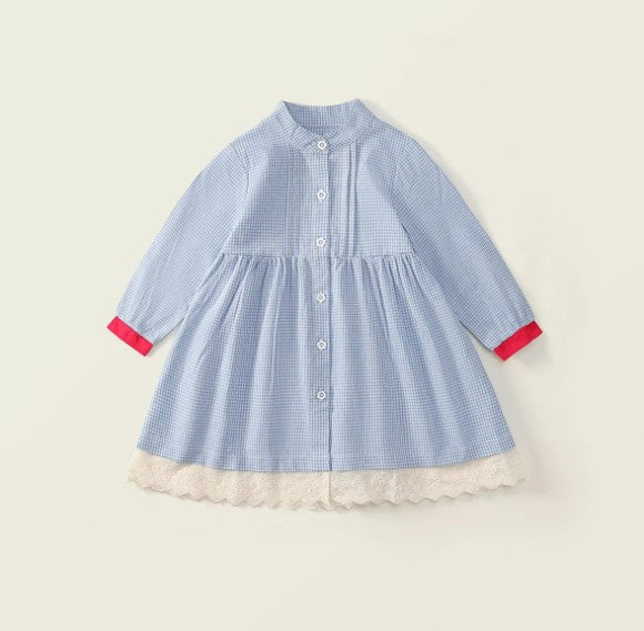 Rochie cu detalii Roa Albastru