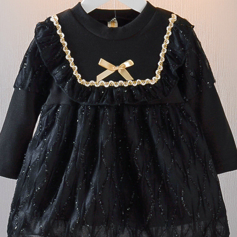 Rochie cu detalii Evila Negru